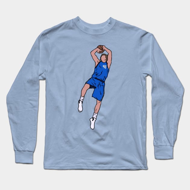 Dirk Fadeaway Long Sleeve T-Shirt by rattraptees